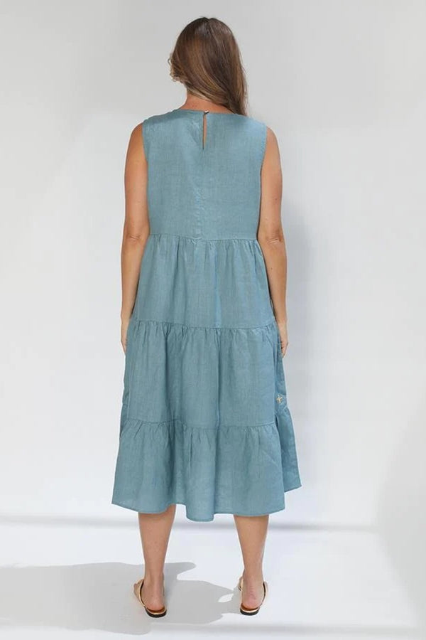 Stella + Gemma - Tivoli Dress - Turkish Blue
