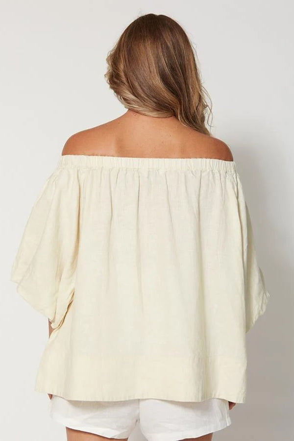 Stella + Gemma - Santorini Blouse - Linen