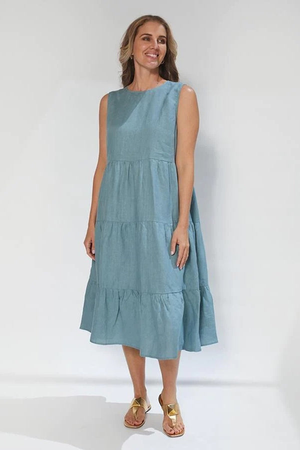 Stella + Gemma - Tivoli Dress - Turkish Blue