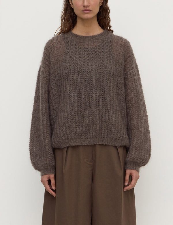 Assembly Label - Tulsa Mohair Knit - Bark