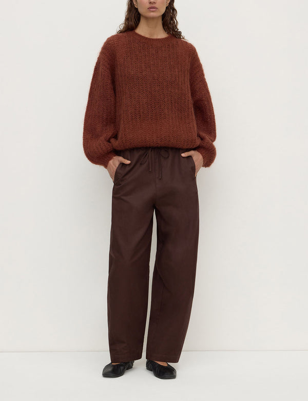 Assembly Label - Tulsa Mohair Knit - Burnt Amber