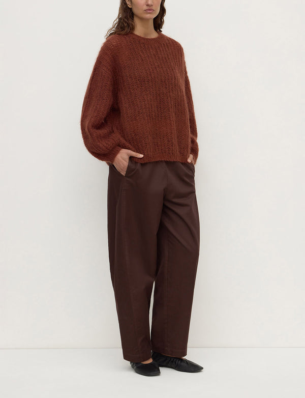 Assembly Label - Tulsa Mohair Knit - Burnt Amber