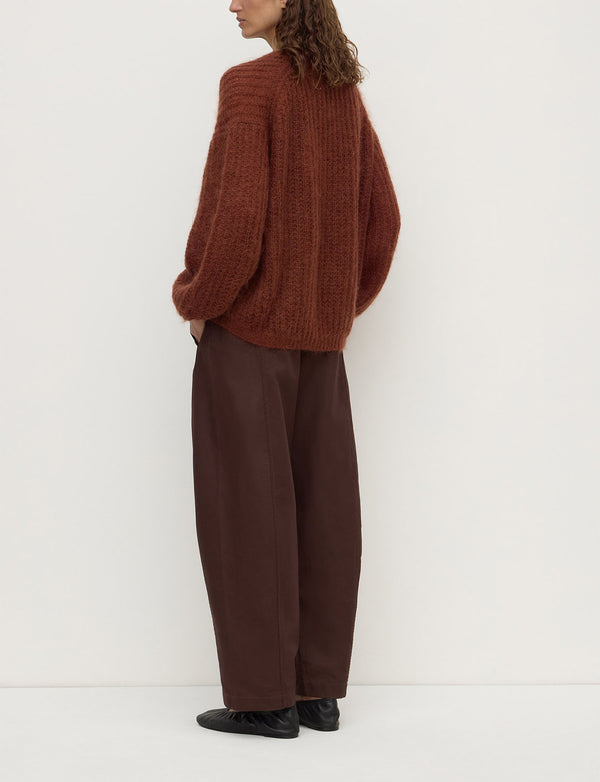 Assembly Label - Tulsa Mohair Knit - Burnt Amber