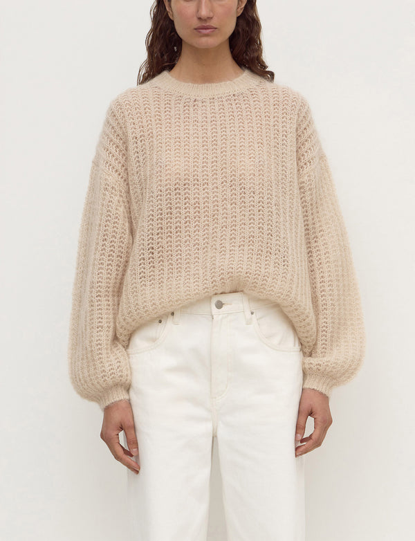 Assembly Label - Tulsa Mohair Knit - Champagne