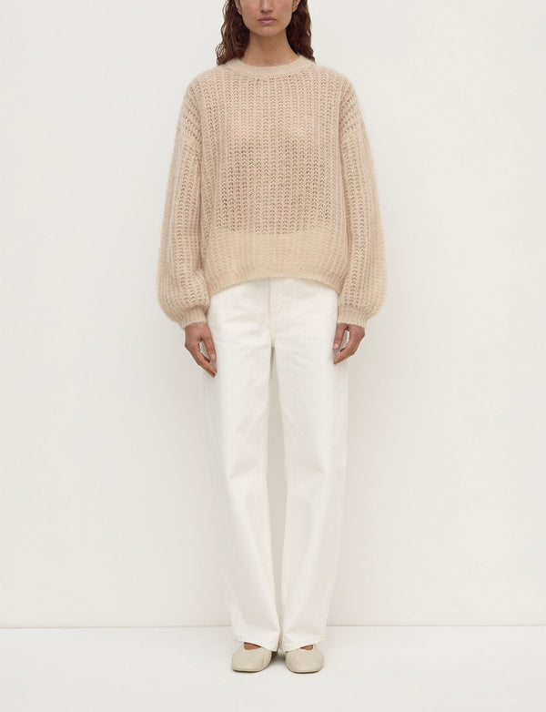 Assembly Label - Tulsa Mohair Knit - Champagne