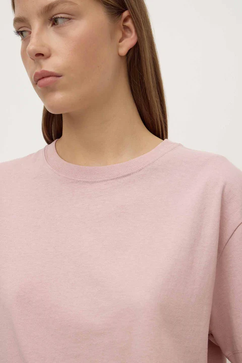 Assembly Label - Womens Organic Base Tee - Blush