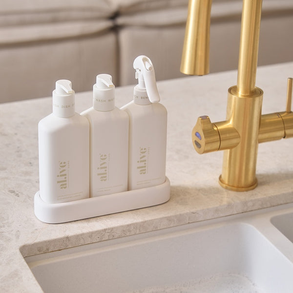 Al.ive - Dish-Wash-Bench Trio - Lemon Myrtle & Honeydew