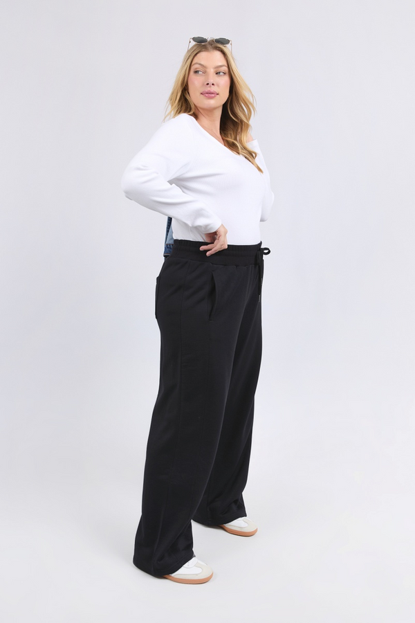 Elm - Aspen Trackpant - Black
