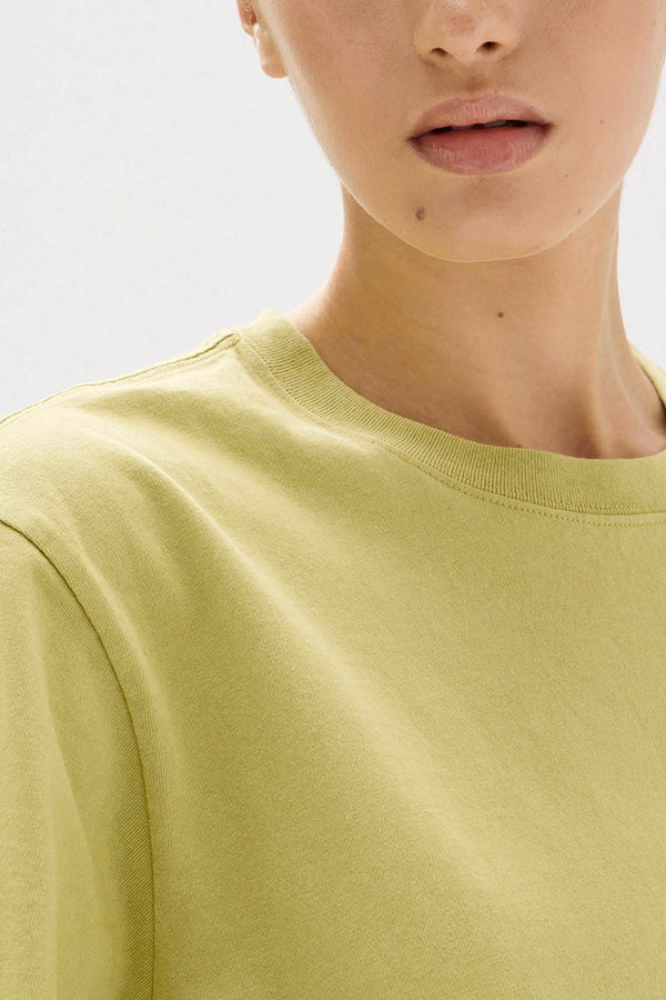 Assembly Label- Organic Base Tee - Pear