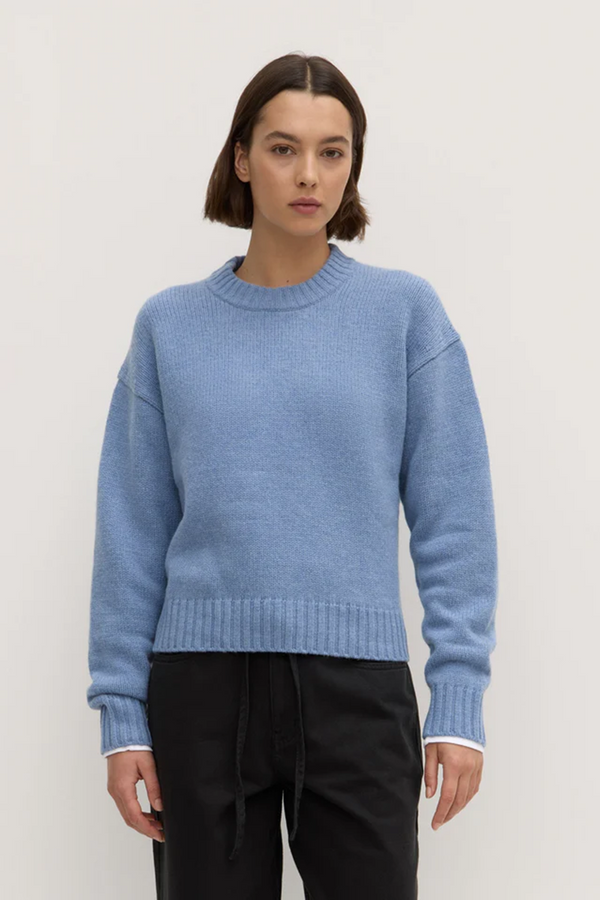 Assembly Label - Beau Wool Merino Knit - Sora Marle