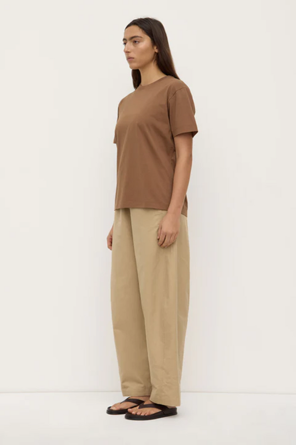 Assembly Label - Organic Base Tee - Bronze