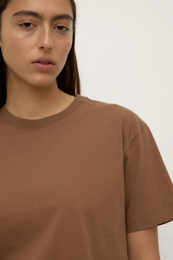Assembly Label - Organic Base Tee - Bronze