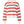 Load image into Gallery viewer, Ceres Life - Cropped Slouchy Crew - Warm Red/White Stripe
