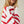 Load image into Gallery viewer, Ceres Life - Cropped Slouchy Crew - Warm Red/White Stripe
