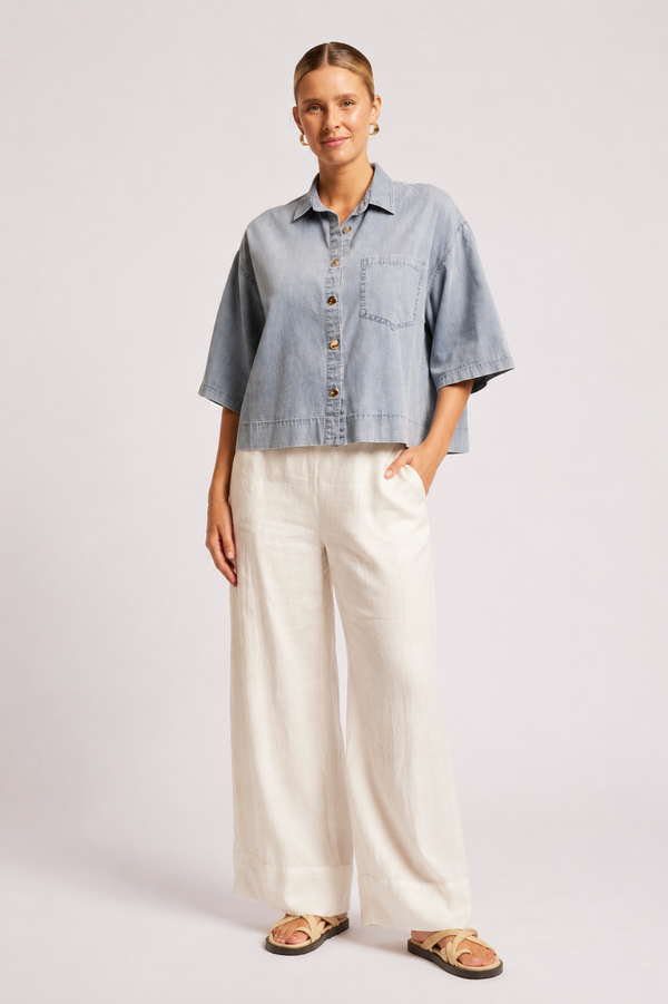 Eb & Ive -  Roam Shirt  - Denim