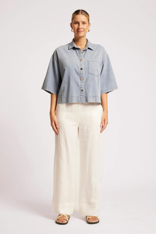Eb & Ive -  Roam Shirt  - Denim