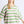 Load image into Gallery viewer, Elm - Fundamental Mazie Sweat - Forest Green &amp; Pink Lady Stripe
