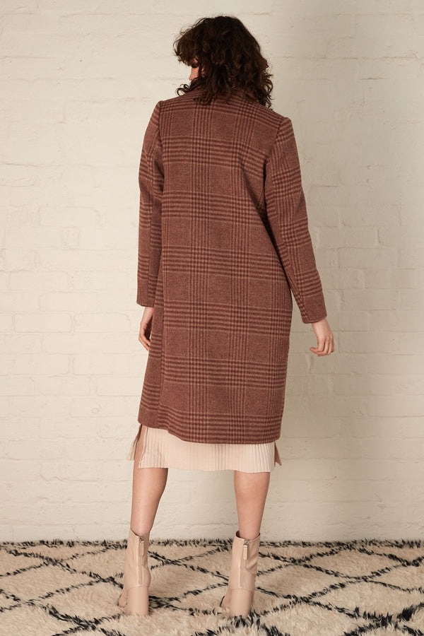 Esmaee - Ritz Coat - Rust Check