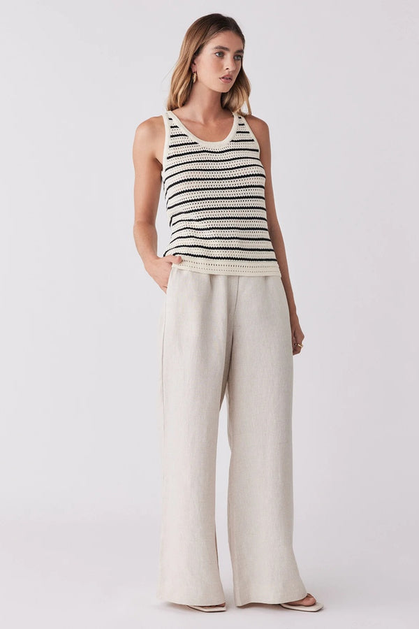 Esmaee - Bahamas Top - Black / White