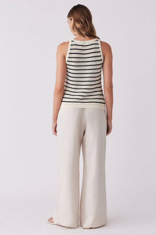 Esmaee - Bahamas Top - Black / White