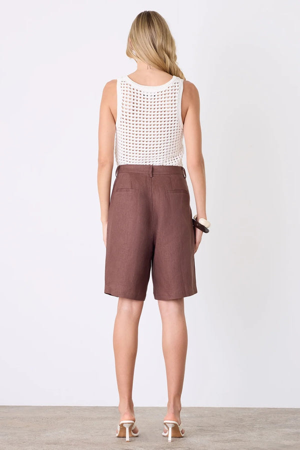 Esmaee - Harbour Knit Tank - Pearl