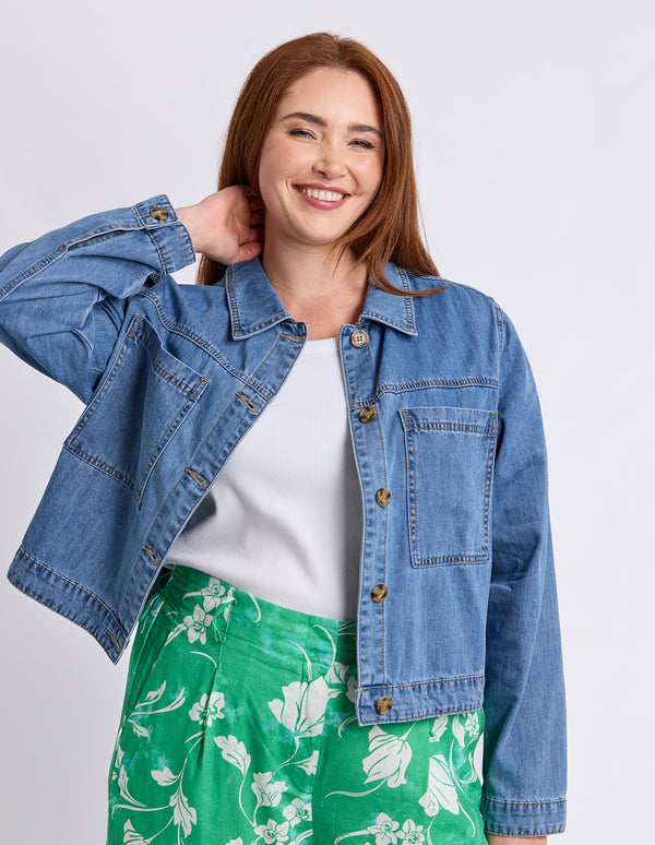 Elm - Essie Denim Jacket - Blue