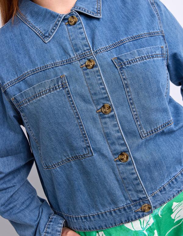 Elm - Essie Denim Jacket - Blue