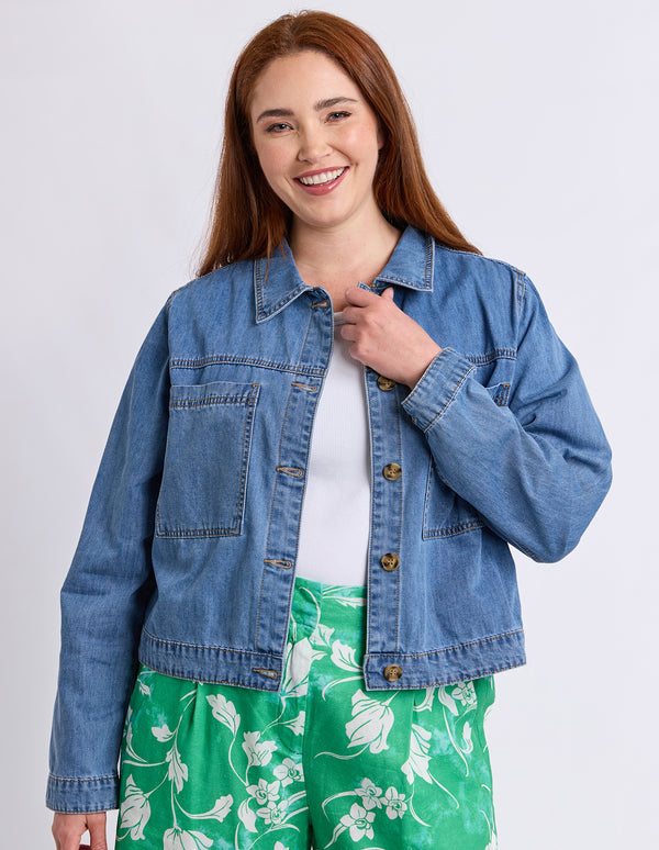 Elm - Essie Denim Jacket - Blue