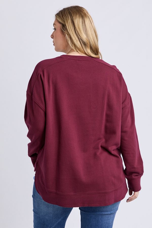 Elm - Established Crew - Plum