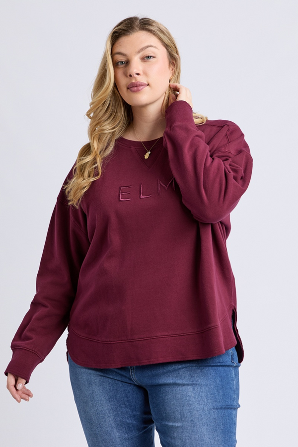 Elm - Established Crew - Plum
