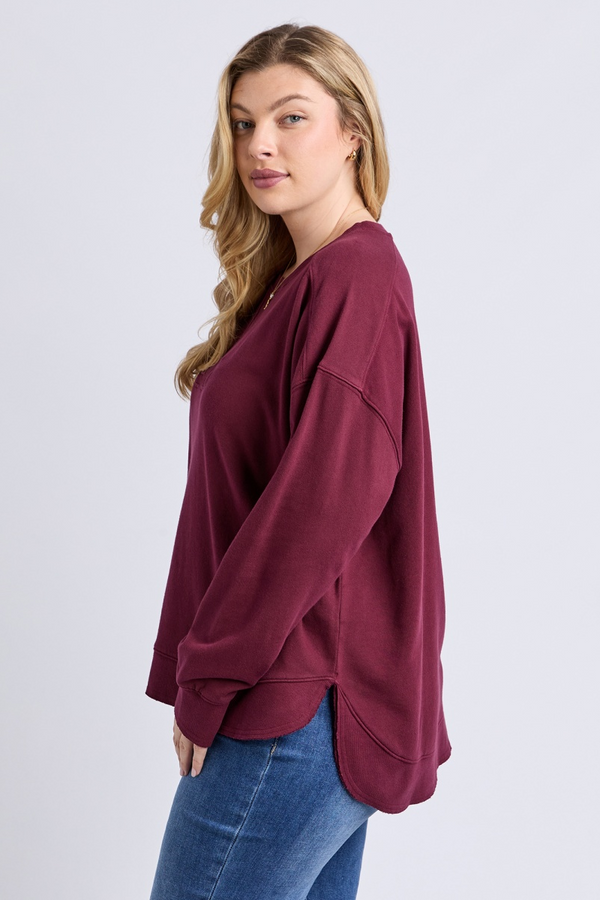 Elm - Established Crew - Plum