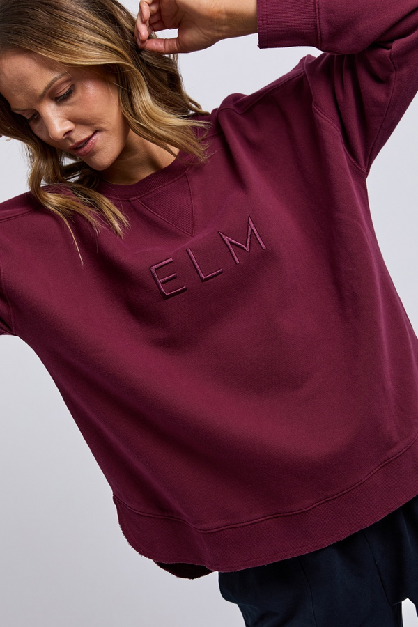 Elm - Established Crew - Plum