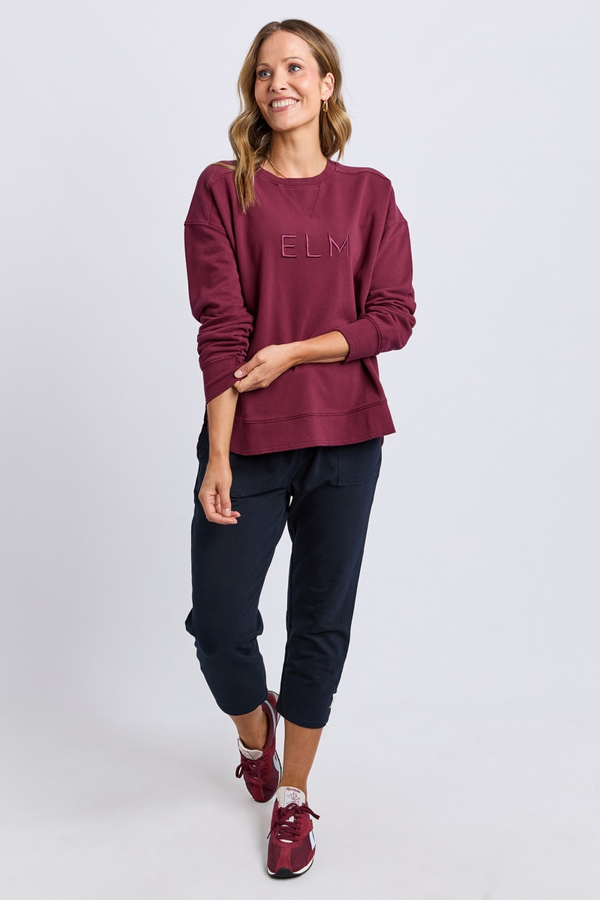 Elm - Established Crew - Plum
