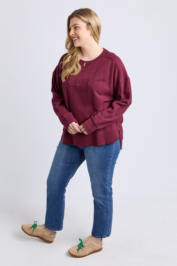Elm - Established Crew - Plum