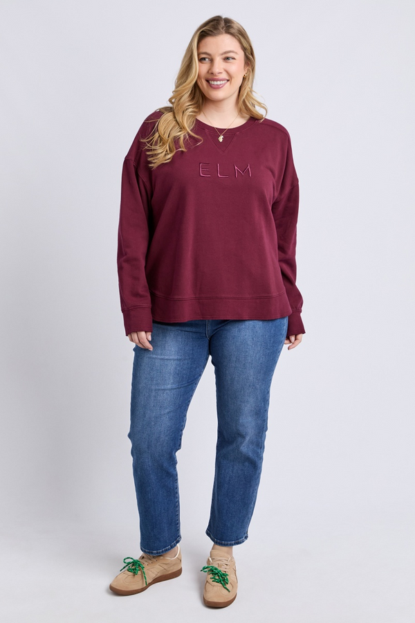 Elm - Established Crew - Plum