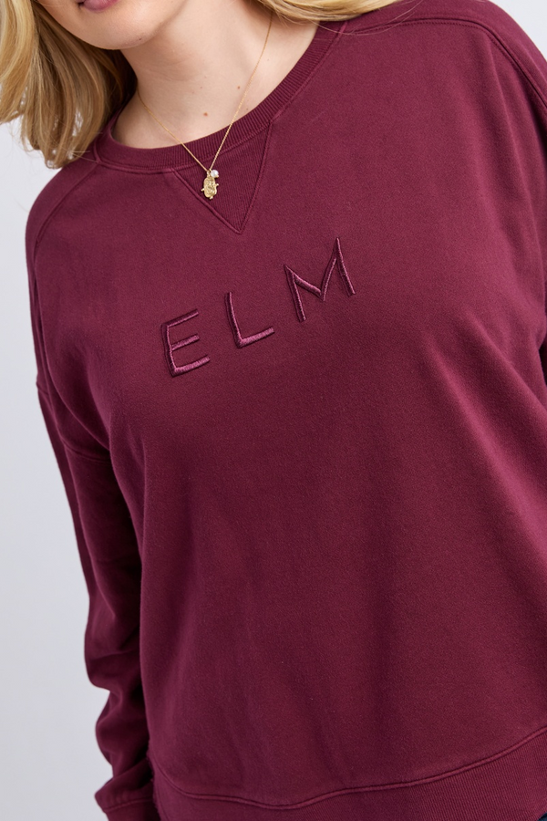 Elm - Established Crew - Plum