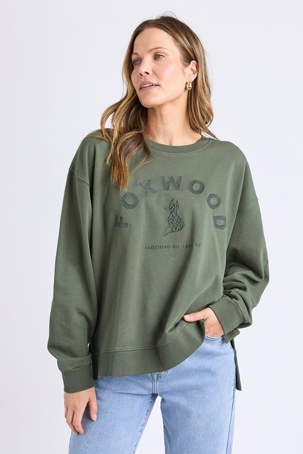 Foxwood - Effortless Crew - Khaki