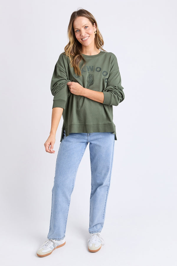 Foxwood - Effortless Crew - Khaki