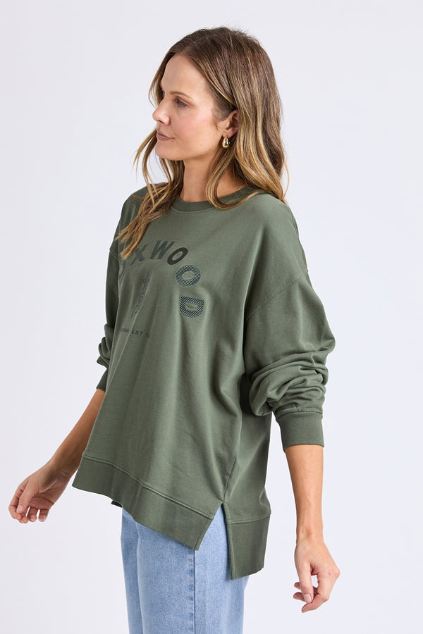 Foxwood - Effortless Crew - Khaki