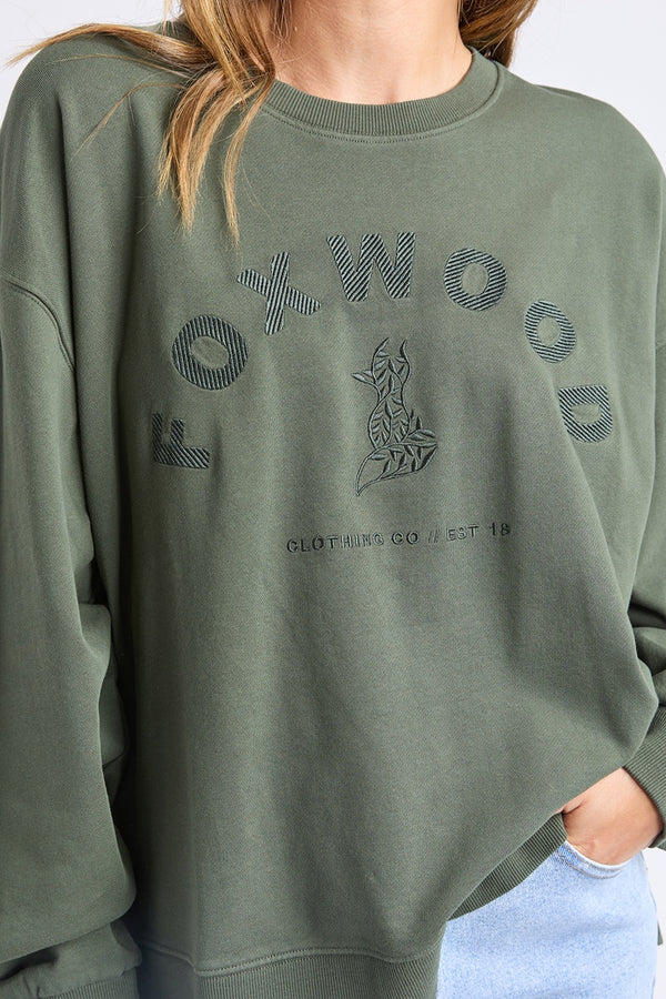 Foxwood - Effortless Crew - Khaki