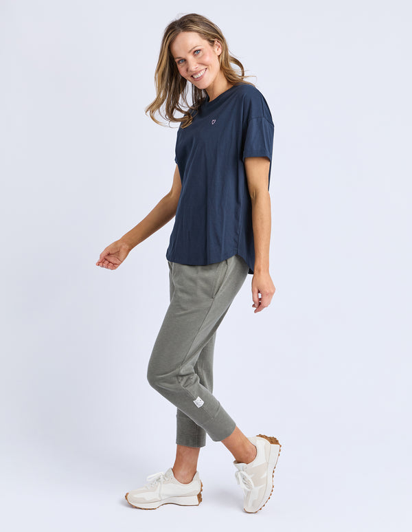 Elm - Halli Short Sleeve Tee - Navy