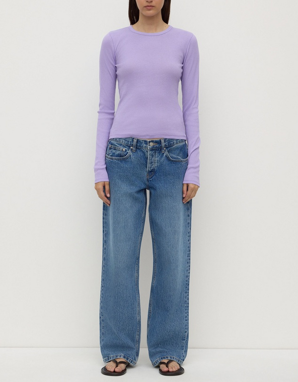 Assembly Label - Zali Long Sleeve Tee - Mauve