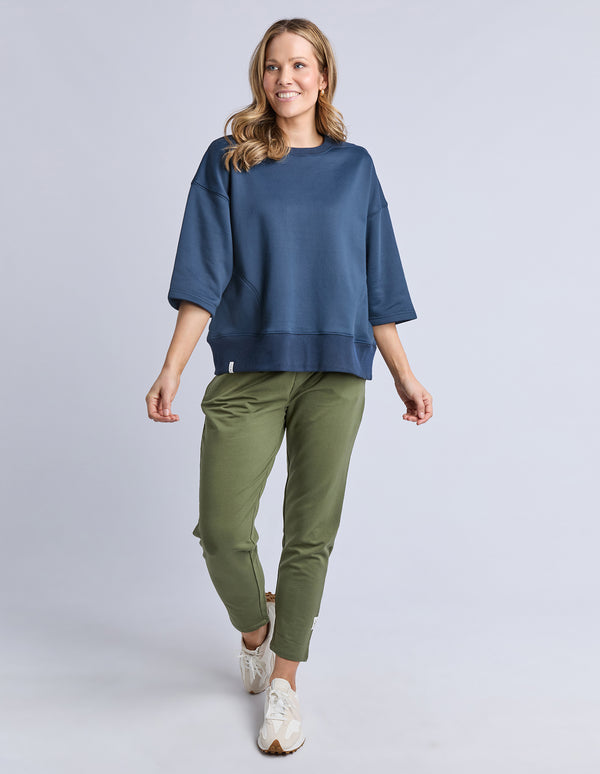 Elm - Ines Sweat Tee - Navy