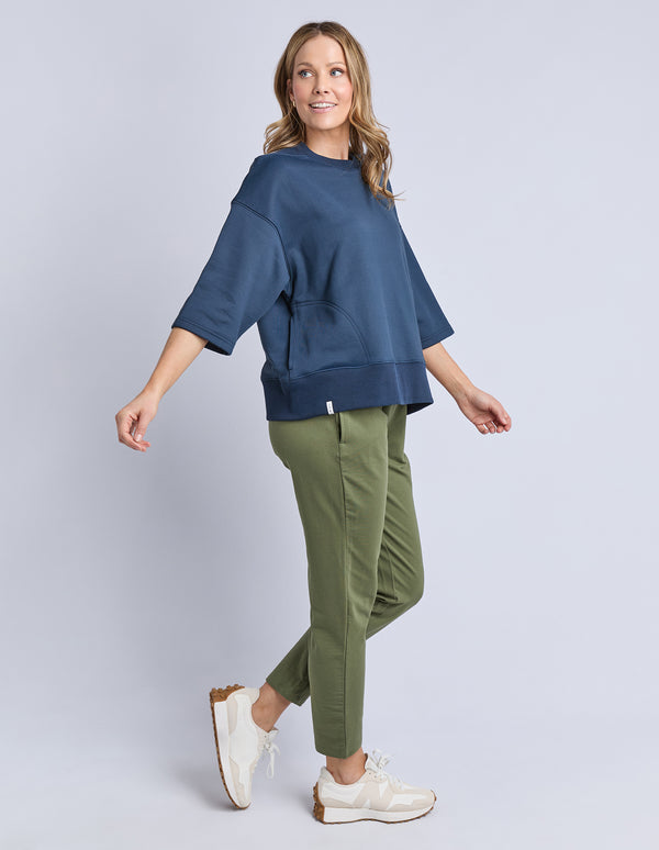 Elm - Ines Sweat Tee - Navy