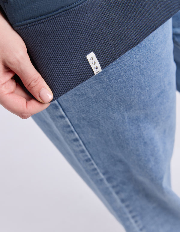 Elm - Ines Sweat Tee - Navy