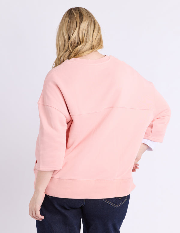 Elm - Ines Sweat Tee - Rose