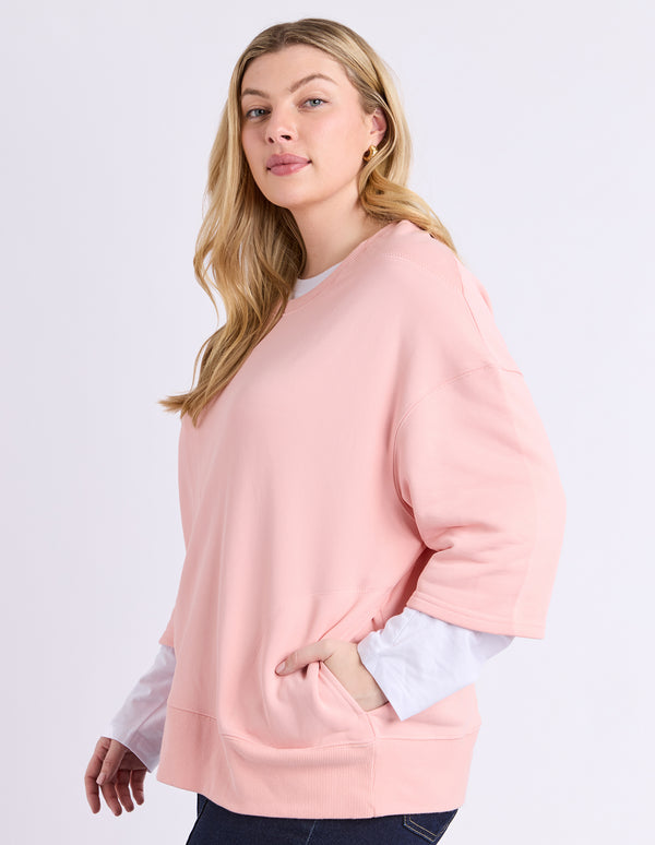 Elm - Ines Sweat Tee - Rose