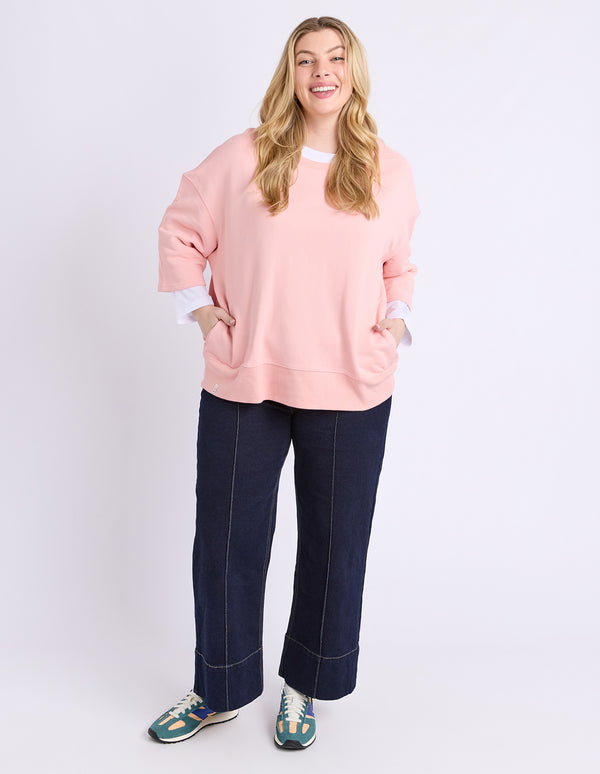 Elm - Ines Sweat Tee - Rose