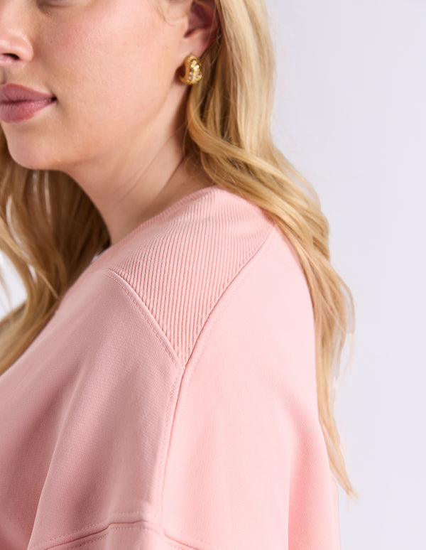 Elm - Ines Sweat Tee - Rose