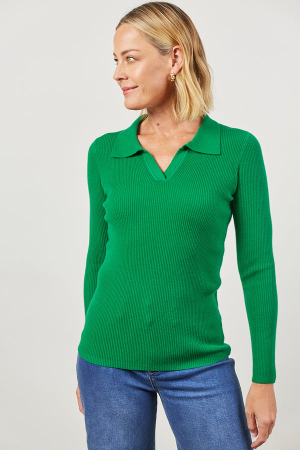 Isle Of Mine - Cosmo Knit Top - Meadow